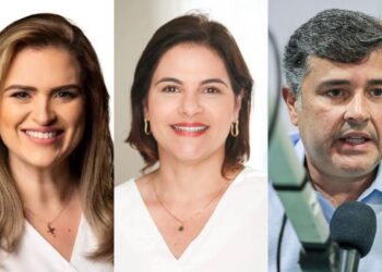 Marília Arraes (PDT), Priscila Krause (PSD) e Eduardo da Fonte (PP)