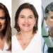 Marília Arraes (PDT), Priscila Krause (PSD) e Eduardo da Fonte (PP)