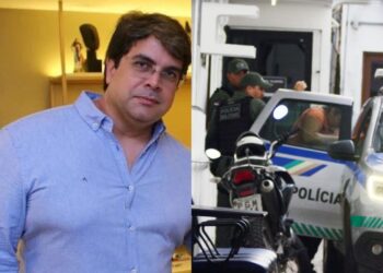 O empresário André Maia Oliveira, que está foragido.