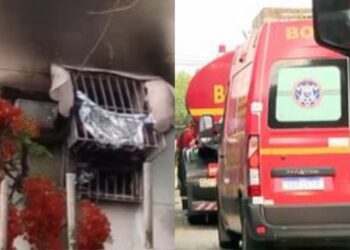 Os dois meninos, de 11 e 9 anos, morreram antes da equipe chegar ao local