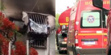 Os dois meninos, de 11 e 9 anos, morreram antes da equipe chegar ao local