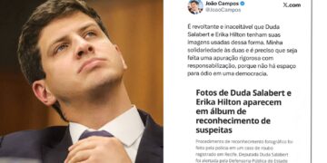 O prefeito João Campos (PSB) se pronunciou em sua redes sociais