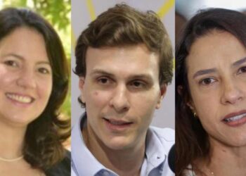 Danielle Jar Souto, Miguel Coelho e Raquel Lyra