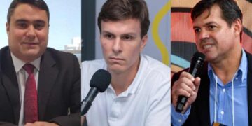 Wagner Maciel, Miguel Coelho e Thiago Angelus