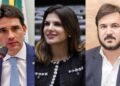 Silvio Costa Filho, Mila Rueda e Antônio Rueda