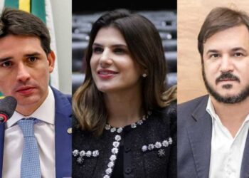 Silvio Costa Filho, Mila Rueda e Antônio Rueda