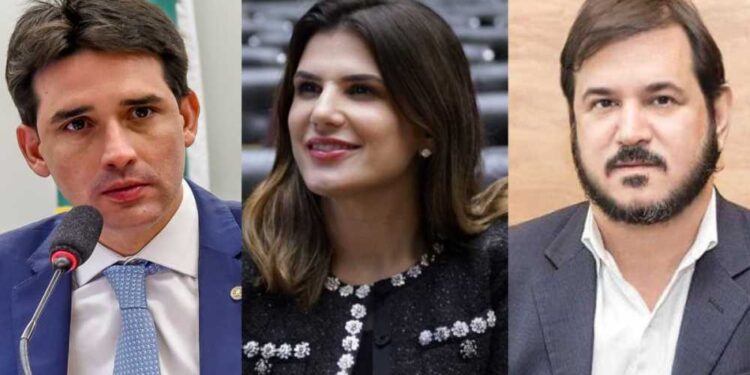 Silvio Costa Filho, Mila Rueda e Antônio Rueda