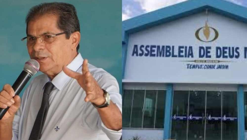 O pastor Sales Batista, da Assembleia de Deus Missão em Marabá (PA)