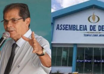 O pastor Sales Batista, da Assembleia de Deus Missão em Marabá (PA)