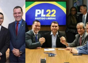 O deputado Vinícius Carvalho atualmente no PL