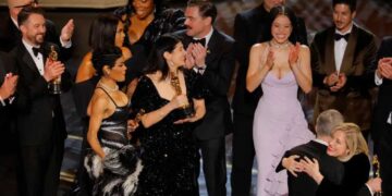 Diretor e equipe de 'Uma Batalha Após a Outra' no Oscar 2026