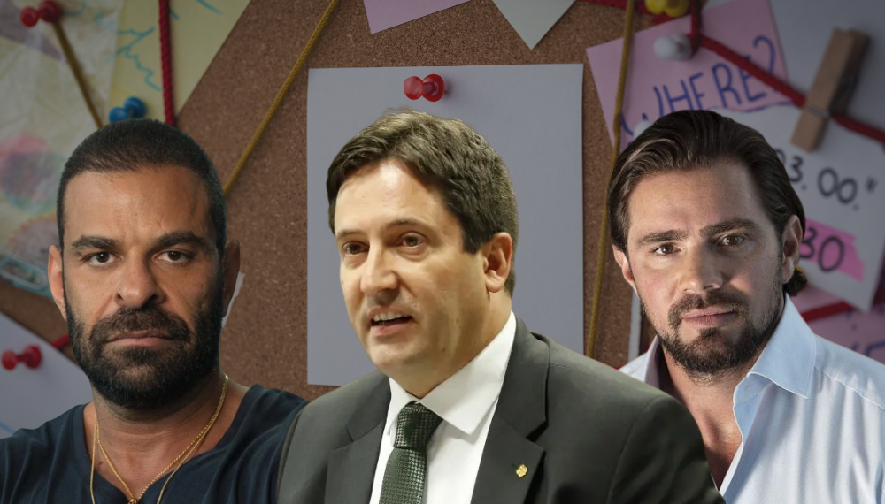 Fabiano Zettel, Paulo Sergio e Daniel Vorcaro