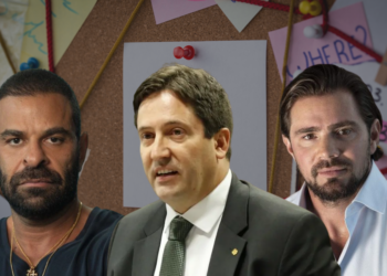 Fabiano Zettel, Paulo Sergio e Daniel Vorcaro