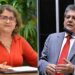 Teresa Leitão (PT) e o ex-deputado Silvio Costa (Republicanos)