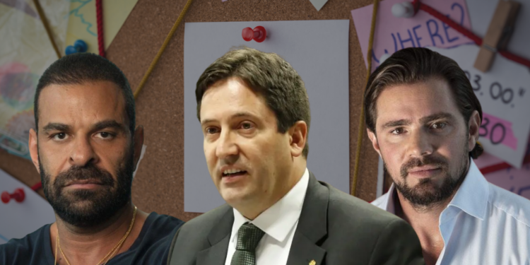 Fabiano Zettel, Paulo Sergio e Daniel Vorcaro