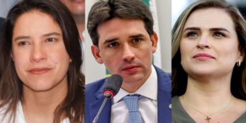 Raquel Lyra, Silvio Costa Filho e Marília Arraes
