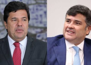 Mendonça Filho (esquerda) critica Eduardo da Fonte (direita)