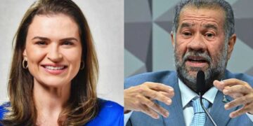 Marília Arraes e Carlos Lupi