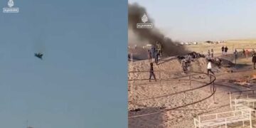 Três caças F-15 dos EUA são abatidos