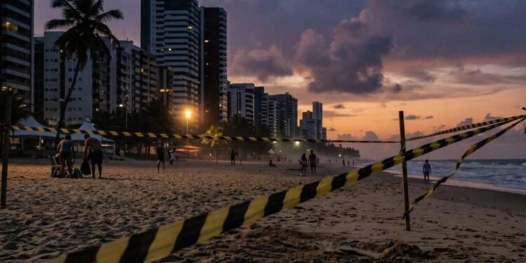 Adolescente morre afogada em Boa Viagem [Imagem: Ilustração AI]