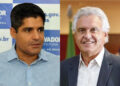 ACM Neto (União) e Ronaldo Caiado (PSD)