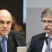 Ministro Alexandre de Moraes e o procurador-geral Paulo Gonet (esq. p/ dir.)