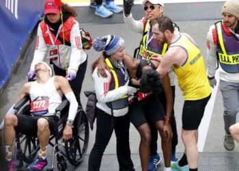 Robson Gonçalves ajudou outro participante que passou mal