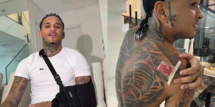 Anderson Neiff sofreu atentado ao sair de show em SP