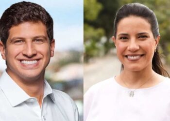 João Campos aparece na liderança nas intenções de votos, Raquel vem em seguida