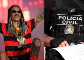 O polêmico rapper Oruam de 26 anos