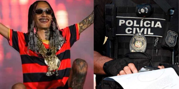 O polêmico rapper Oruam de 26 anos