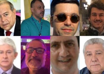 Romario Castro, Schebna Machado, Rodrigo Martorelli, Leonardo Dias, José Natanael, Ario Krishnamurti, Arthur de Luna e Carlos Tavares (da esq. p/ dir.)