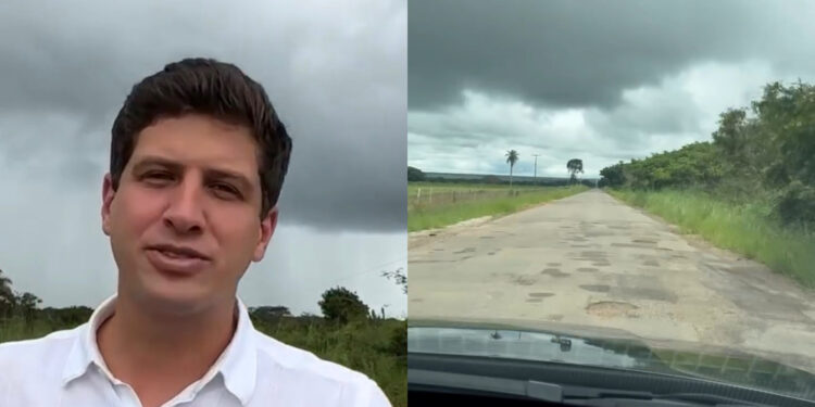 PE-585 é alvo de críticas por buracos e riscos no Araripe