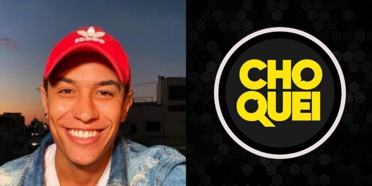 O influenciador Raphael Sousa Oliveira, criador da página Choquei