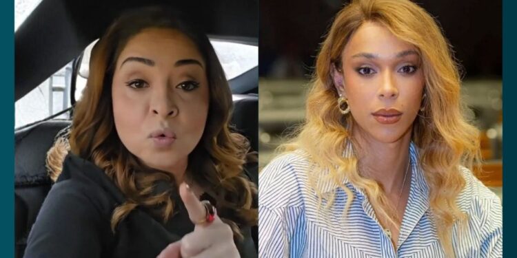 A jornalista Madeleine Lacsko, e a deputada federal, Érika Hilton (PSOL).