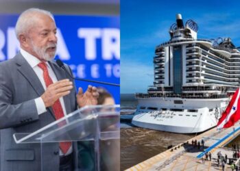 O governo Lula (PT) contratou cruzeiros que serviram de hospedagem na COP30