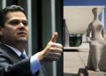 O presidente do Senado, Davi Alcolumbre (União).