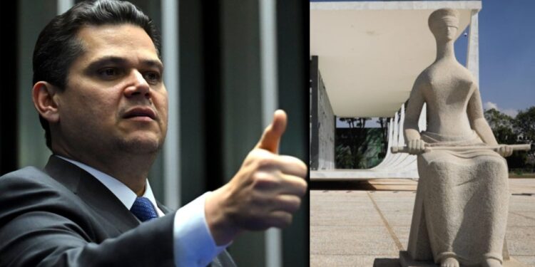 O presidente do Senado, Davi Alcolumbre (União).