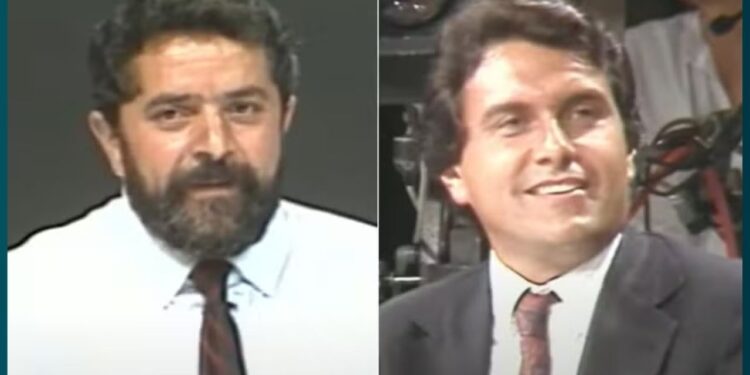Lula (PT) e Caiado (PSD) disputaram a eleição presidencial de 1989.