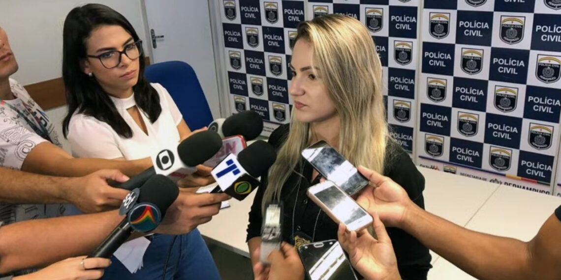 Natasha Dolci foi delegada titular do Cabo de Santo Agostinho. Foto: Pedro Alves/g1