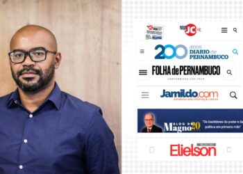 Gilberto Prazeres assessor de imprensa da Prefeitura do Recife de João Campos