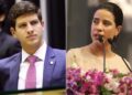 O ex-prefeito João Campos (PSB) e a governadora Raquel Lyra (PSD)