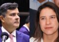 O deputado federal, Eduardo da Fonte (PP) e a governadora Raquel Lyra (PSD)