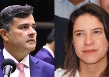 O deputado federal, Eduardo da Fonte (PP) e a governadora Raquel Lyra (PSD)