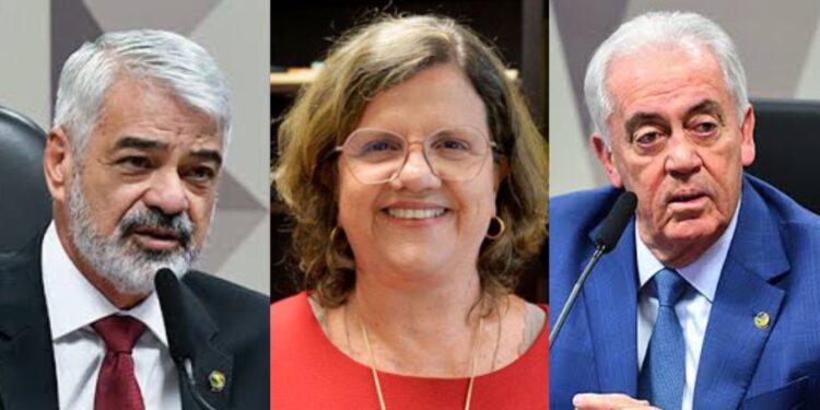 Humberto Costa, Teresa Leitão e Otto Alencar