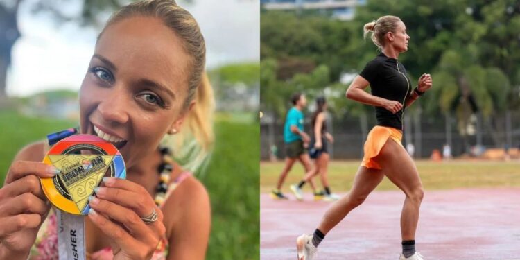 A atleta desapareceu nos primeiros momentos de prova