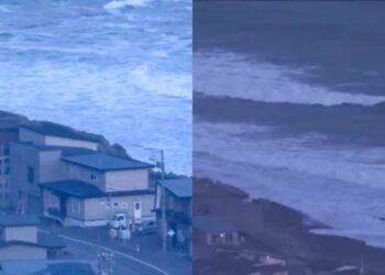 Sanae Takaichi, primeira-ministra, pediu aos moradores que saíssem áreas afetadas