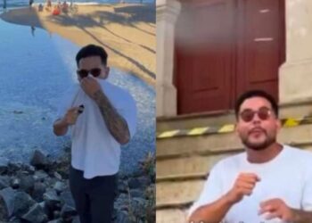 Influenciador mostra o abandono do Recife