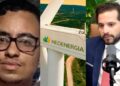 Juan Pablo e o advogado da família Rafael Inojosa