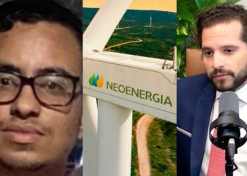 Juan Pablo e o advogado da família Rafael Inojosa